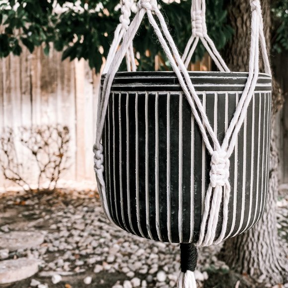 Macrame Plant Hangers - Picture 2 of 2